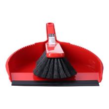 Sweeping set 330 mm x 230 mm x 50 mm rounded with lip red soft bristles product photo