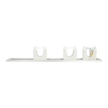 Alu-Geräteleiste 510 mm x 55 mm x 85 mm mit 3 Stielhalterungen Produktbild