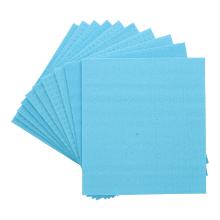Schwammtuch 18 cm x 20 cm blau feucht Produktbild