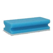 Pflegeschwamm 15,5 cm x 7 cm blau-weiss Produktbild
