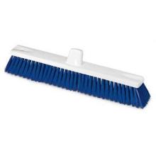 Large broom 46 cm x 12.5 cm x 9 cm blue soft bristles product photo