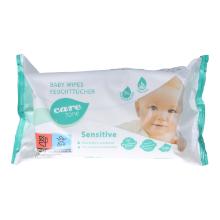 Baby Wipes Sensitive Reinigungst&uuml;cher 18 cm x 20 cm Inh.80 T&uuml;cher Produktbild