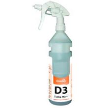 Empty spray bottle for Suma Multi D3 Divermite + Diverflow 750ml product photo