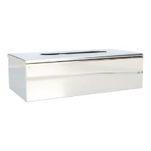 Facial tissue dispenser stainless steel 24.9 cm x 13.2 cm x 7.2cm silver product photo