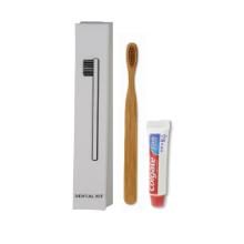Dental kit Colgate tooth paste in box white product photo