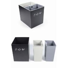 Waste bin 22 cm x 28 cm x 29 cm 2-part 16l black product photo