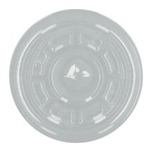 Flach-Deckel rPET &Oslash; 95 mm mit Kreuzschlitz transparent VERIVE Produktbild
