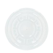 Flach-Deckel rPET &Oslash; 95 mm ohne Kreuzschlitz transparent VERIVE Produktbild