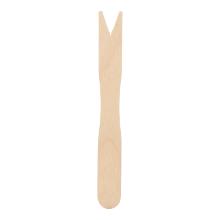 Holz-Pommesgabel 8,5 cm VERIVE FSC 100% Produktbild