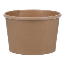 Soup cup Cardboard-PLA Ø 96mm x hight 60 mm 200 ml brown VERIVE FSC Mix Credit product photo