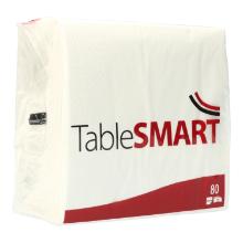 Napkin 33 cm x 33 cm 3-ply 1/4 fold white TableSMART product photo