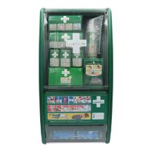 First aid station medical cabinet 56 cm x 29 cm x 12 cm green product photo
