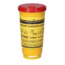 PP-Kanülensammler Ø 9 cm x 10,7 cm 500ml für Kanülen mit Rückschlagklappe Produktbild