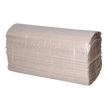 Falthandt&uuml;cher recycelt 24 cm x 51 cm 1-lagig C-Falz braun Produktbild