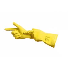 Gloves Solid Safety chemical protection latex yellow XL product photo