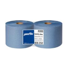 cleaning cloth roll profix handy plus recyc. 22 cm x 36 cm 2-ply 500 sheet blue product photo