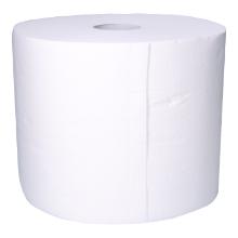 Cleaning cloth roll 26.4 cm x 38 cm x 380m 2-ply 1000 sheet white product photo