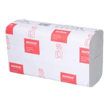 Folded towels 20.3 cm cm x 24 cm 2-ply Z-fold white product photo