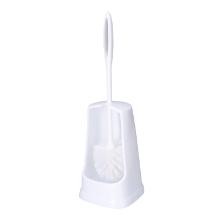 WC-Garnitur St&auml;nderform PP 365 mm x 80 mm x 80 mm mit Rundb&uuml;rste weiss Produktbild