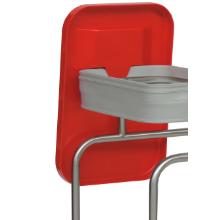 PP lid 42.5cm x 29.2cm with retaining hooks colourful sorted for waste collector product photo