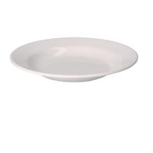 Reusable soup plate &Oslash; 20 cm x 9.5 cm white product photo