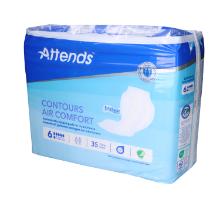 Attends Contours Air Comfort 6 - Inkontinenzeinlagen Produktbild