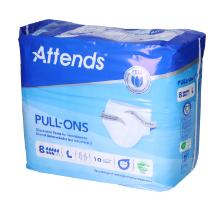 Attends Pull-Ons 8 Sizes L 100-140cm - incontinence pants product photo