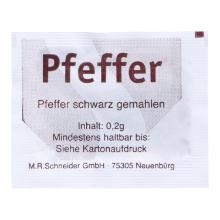 Pfeffer Sachets 0,2g Produktbild