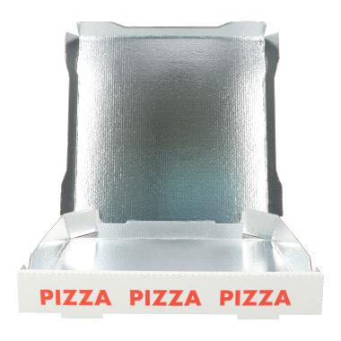 100 Pizzakartons France 28x28x4 Cm – FSC-zertifiziert, Stabil, Lebensmittelecht