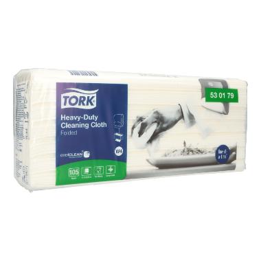 Vliesstofftuch 35,5 cm x 41,5 cm 1-lagig weiss W4 Tork Premium  