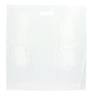 LDPE-Patchhandlecarrierbags 55 cm x 60 cm + 5 cm T50 white product photo