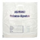 LDPE-Tragetaschen 61 cm x 63 cm x 5 cm  Patienteneigentum Produktbild