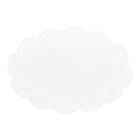 Lace paper oval 19 x 27 cm white PrimeSource product photo