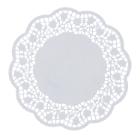 Tortenspitzen Papier rund &Oslash; 17 cm weiss Produktbild