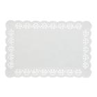 Spitzenpapier 25 cm x 38 cm weiss Produktbild