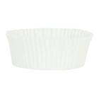 Geb&auml;ckkapseln Papier &Oslash; 80 mm x 33 mm weiss Produktbild