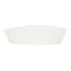 Geb&auml;ckkapseln Papier &Oslash; 95 mm x 25 mm weiss Produktbild