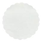 Coasters paper Ø 9 cm 1-ply white product photo