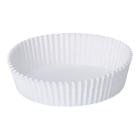 Pastry capsules artificial parchment &Oslash; 90 mm x 25 mm white product photo