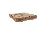 Pizzabox Francia 28 cm x 28 cm x 4 cm brown neutral printing Flag product photo