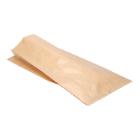 Kraftpapier-Faltenbeutel 20 cm x 7 cm x 42 cm braun Produktbild