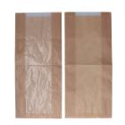 Visible strip bags craft-glassine 20 cm x 9 cm x 44 cm brown product photo