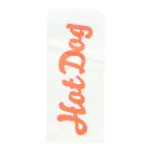 Snackt&uuml;te Kraftpapier 85 mm x 210 mm weiss 2-seitig offen Neutraldruck Hot Dog Produktbild