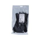 Flachbinder 200 mm x 7,5 mm schwarz wiederl&ouml;sbar Produktbild