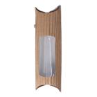 Baguette packaging 285 mm x 110 mm x 55 mm brown with window product photo
