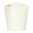 Asia-Karton-Box 80 mm x 78 mm x 96 mm 473ml rund weiss PE-beschichtetPrimeSource Produktbild
