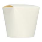 Asia-Karton-Box 100 mm x 85 mm x 96 mm 769ml rund weiss PE-beschichtePrimeSource Produktbild