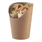Tortilla cup Ø 80 mm x 110 mm 163ml brown product photo