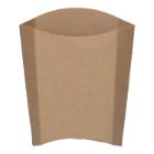 Fries bag recycled paper 87 mm x 51 mm x 123 mm 196ml fatbarrier brown product photo