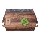 Burger Box 135 mm x 125 mm x 75 mm neutral printing Enjoy your meal greenline product photo